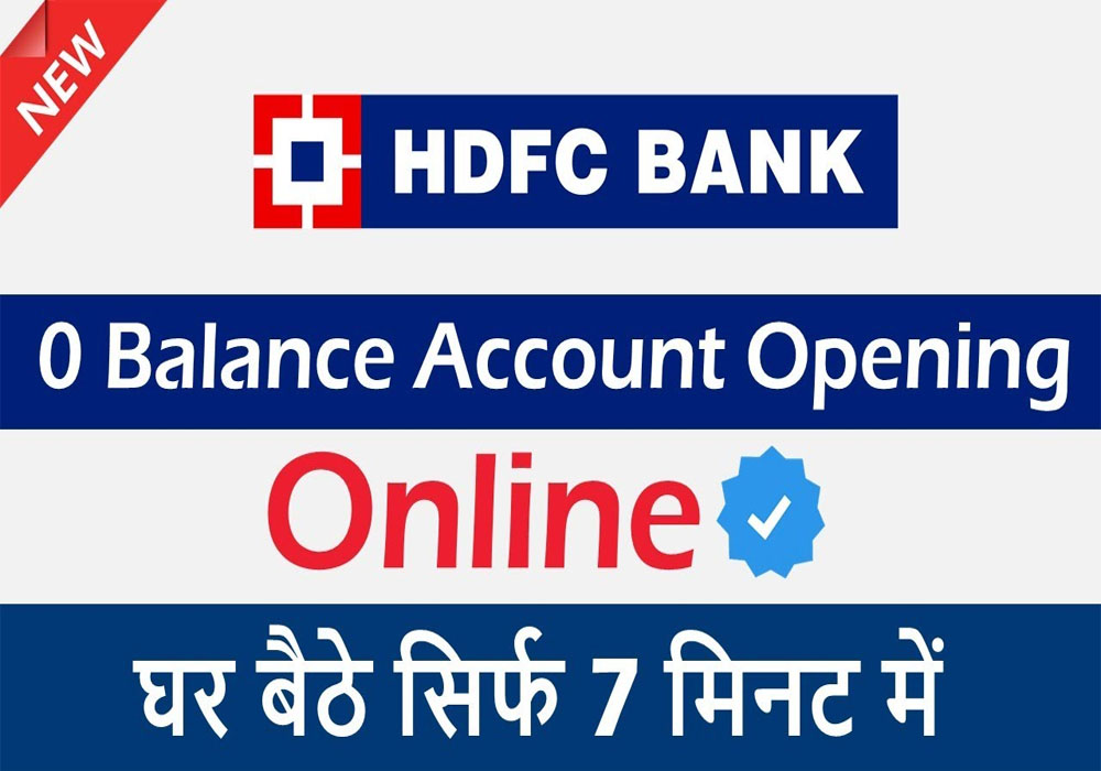 HDFC Zero Balance Savings Account - Zero balance savings account in HDFC - How to Open Zero Balance Account - How to Open Zero Balance Account in HDFC Online